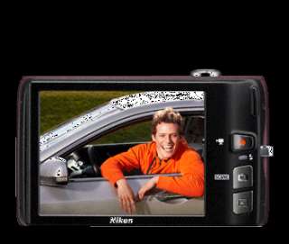 Nikon Coolpix S4100 Digital Camera Bundle (Plum) 4GB Memory Card, Case 