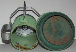 Vintage Delta Railroad or Miners Lantern Green  