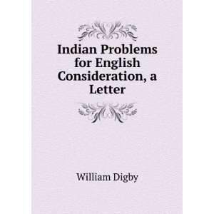   Problems for English Consideration, a Letter William Digby Books