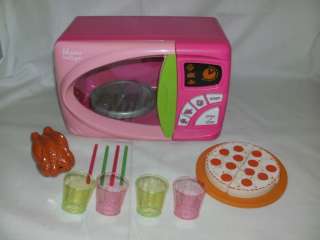 Kitchen Accessory   Microwave Oven Set   Fits 18 & American Girl Doll 