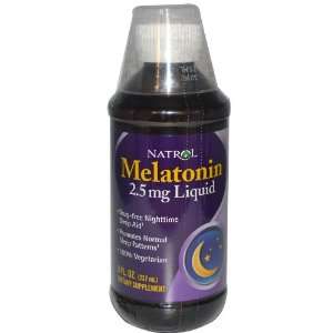  Natrol Melatonin Liquid, Raspberry Vanilla   8 fl oz 