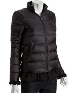 Moncler black quilted Sumire reversible down jacket   up to 