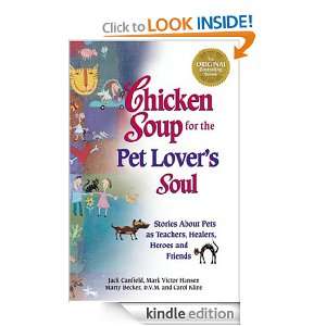 Chicken Soup for the Pet Lovers Soul Stories About Pets as Teachers 