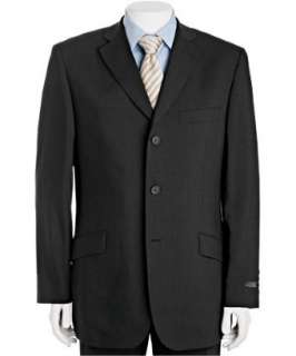 Ted Baker Endurance charcoal wool 3 button MKIII suit with flat 