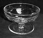 Antique Early American Cut Glass Footed Sherbet Dish  