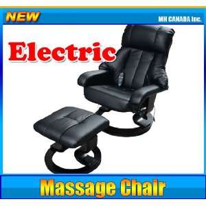   Leather TV Office Massage chair with Ottoman 3468BK