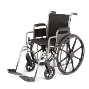 Medline Excel K3 Lightweight Wheelchair 18 Removable Desk Length Arms 