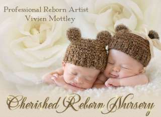 Cherished Reborn Nursery baby boyl Art Doll so precious one of twins 