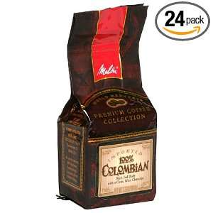 Melitta 100% Colombian Mini Brick Ground Coffee, 1.75 Ounce Brick 