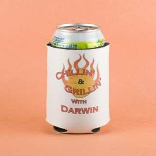    & Chillin Man Cave Personalized Custom Bar Can Koozies Gift  