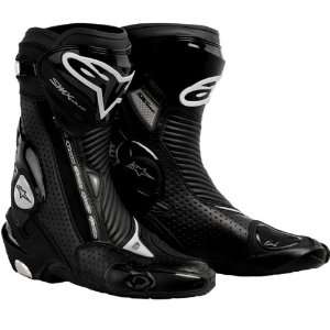  Alpinestars Mens S MX Plus Vented Motorcycle Boots Black 