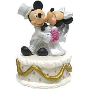  Disney Mickey and Minnie Mouse Wedding Musical Box
