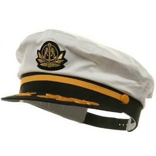 Adjustable Captain Hat White Flagship W39S25C by Broner