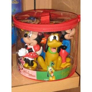 Disney Mickey Mouse and Friends Bath Pool Squeak Toys Set