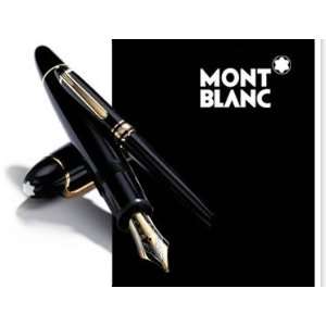  Montblanc Meisterstuck LeGrand Black Medium Fountain Pen 