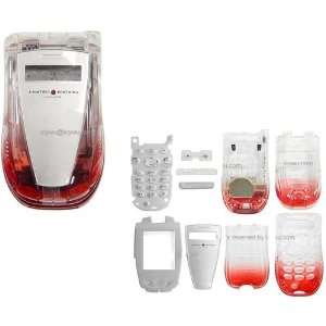   Faceplate Set (Clear w/ Fading Red) [LIMITED EDITION] Electronics