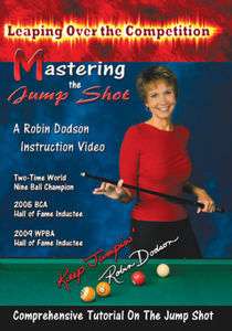 NEW from Robin Dodson   Master the Jump Shot DVD   Pool  