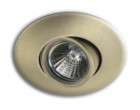 M816 BS Brushed Steel Cone Baffle Trim Pot Light MR16 items in 