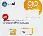 NEW AT&T ATT Micro SIM Card 3G GoPhone Prepaid Phone (Micro Sim card)