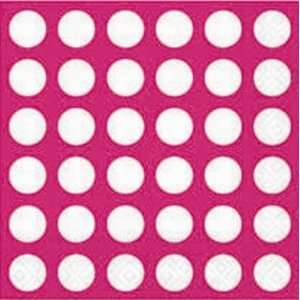  Just Dots Pink Polka Lunch Napkins 