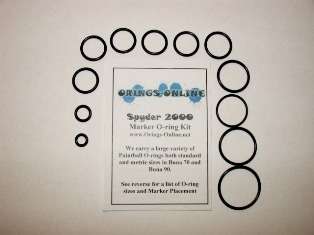 Spyder 2000 O ring Oring Kit Paintball Marker 4 kits  