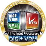 Dual Intelligent Processors 2 with DIGI+ VRM