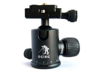 BEIKE BK 02A Professional Camera Tripod Ballhead w Quick Release Plate 