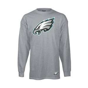  Reebok Philadelphia Eagles Long Sleeve Stencil T Shirt 