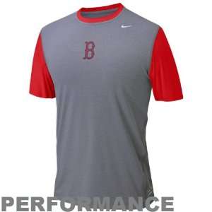  Nike Boston Red Sox Slate Pro Core Performance Training Top 