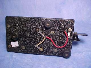   36 telegraph key WWII Signal Corps   toy model train ham radio  