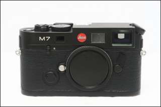 Leica M7 0.85 BLACK Chrome Rangefinder 94% EXC+ IN BOX  