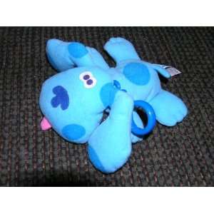   Stuffed Barking Blue Clip On Attachable Dog by Tyco 