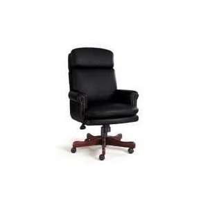  840GLSTM04 Traditional Series Executive Swivel/Tilt Chair, Mahogany 