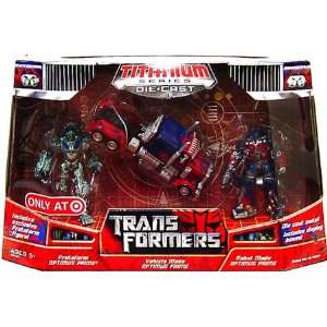    Transformers Movie Titanium Series Optimus Prime Set Toys & Games