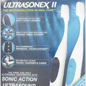  Salton Ultrasonex 2 Dual Toothbrush Brush Set with Acce 