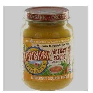 Earths Best Organic Junior Soup Butternut Squash Bisque (12x6oz 