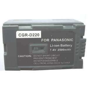  Nextop Panasonic CGR D16, CGR D220 Brand New 2500mAh 