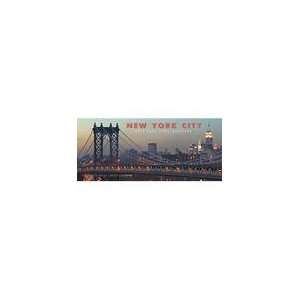   New York City Cool Sites 2009 Panoramic Wall Calendar