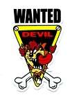 Tasmanian Taz Devil Wanted Bones Rare Vinyl Sticker F80
