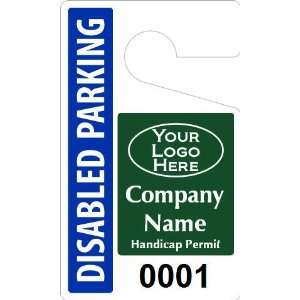   for Handicapped Parking Permits ToughTag, 3 x 5