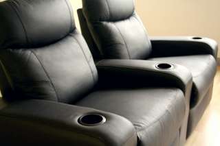 Home Theater Seating Recliner Movie Chairs 2 Seats  