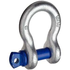 Peerless 8058741 Screw Pin Anchor Shackle with Galvanized Finish 