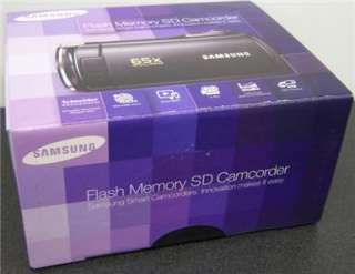 Samsung SMX F50BN Flash Memory SD Camcorder   Black   New 
