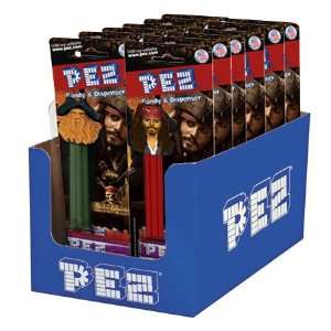 Pirates of the Carribean PEZ Dispensers Grocery & Gourmet Food