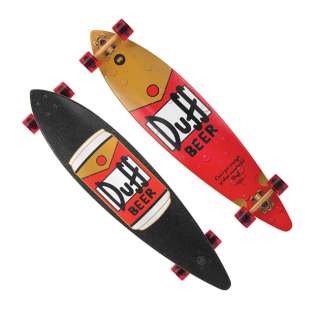 THE SIMPSONS Santa Cruz DUFF BEER LONGBOARD Skateboard  