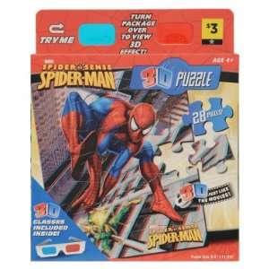  Spider Sense Spider Man 3D Puzzle, 28 pieces Toys & Games