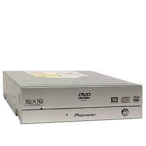  Pioneer 16x Dual Layer DVD±RW IDE Drive with SW (Silver 