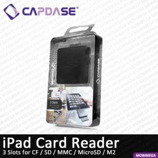 Capdase 3 in 1 iPad Card Reader CF / MMC / MicroSD / SD  