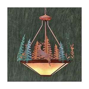    Avalanche Ranch   Denali Chandelier  Deer