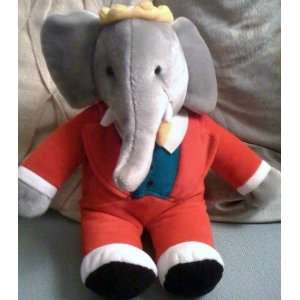  Babar Elephant 15 Plush Doll Toy Toys & Games